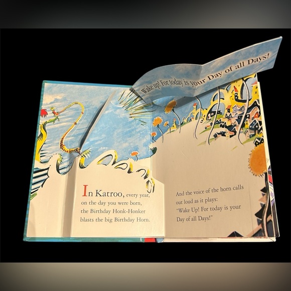Dr. Seuss Happy Birthday to You! Small pop up board book. Previously loved. - Picture 6 of 12